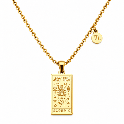 Zodiac Constellation Pendant Necklaces - Vegan America