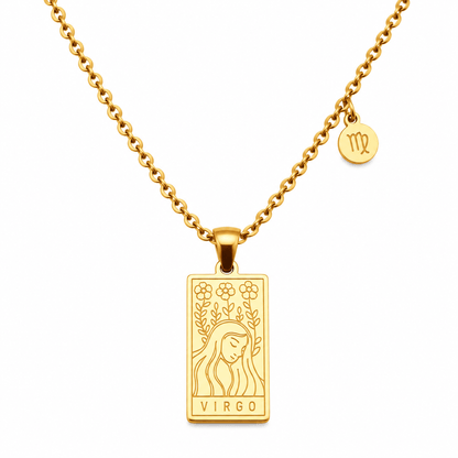 Zodiac Constellation Pendant Necklaces - Vegan America