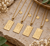 Zodiac Constellation Pendant Necklaces - Vegan America