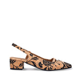 Women's Cork Vegan Sandals Zurie Brown - Vegan America