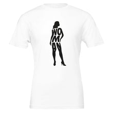 Woman Silhouette, 100% Cotton Premium Tshirt - Vegan America