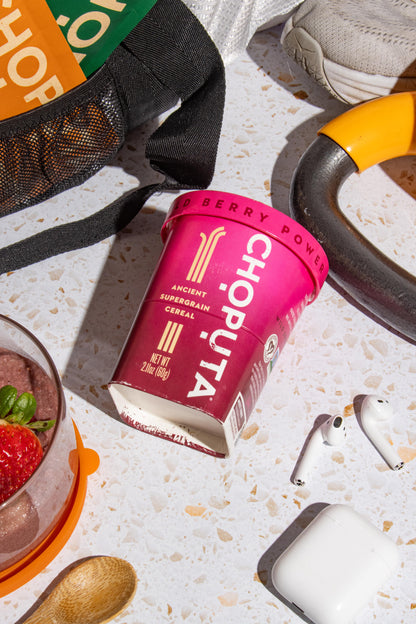 Warm Supergrain Cereal Made with Fonio – Wild Berry Power