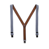 Men's Vegan Suspenders Adam Blue - Vegan America
