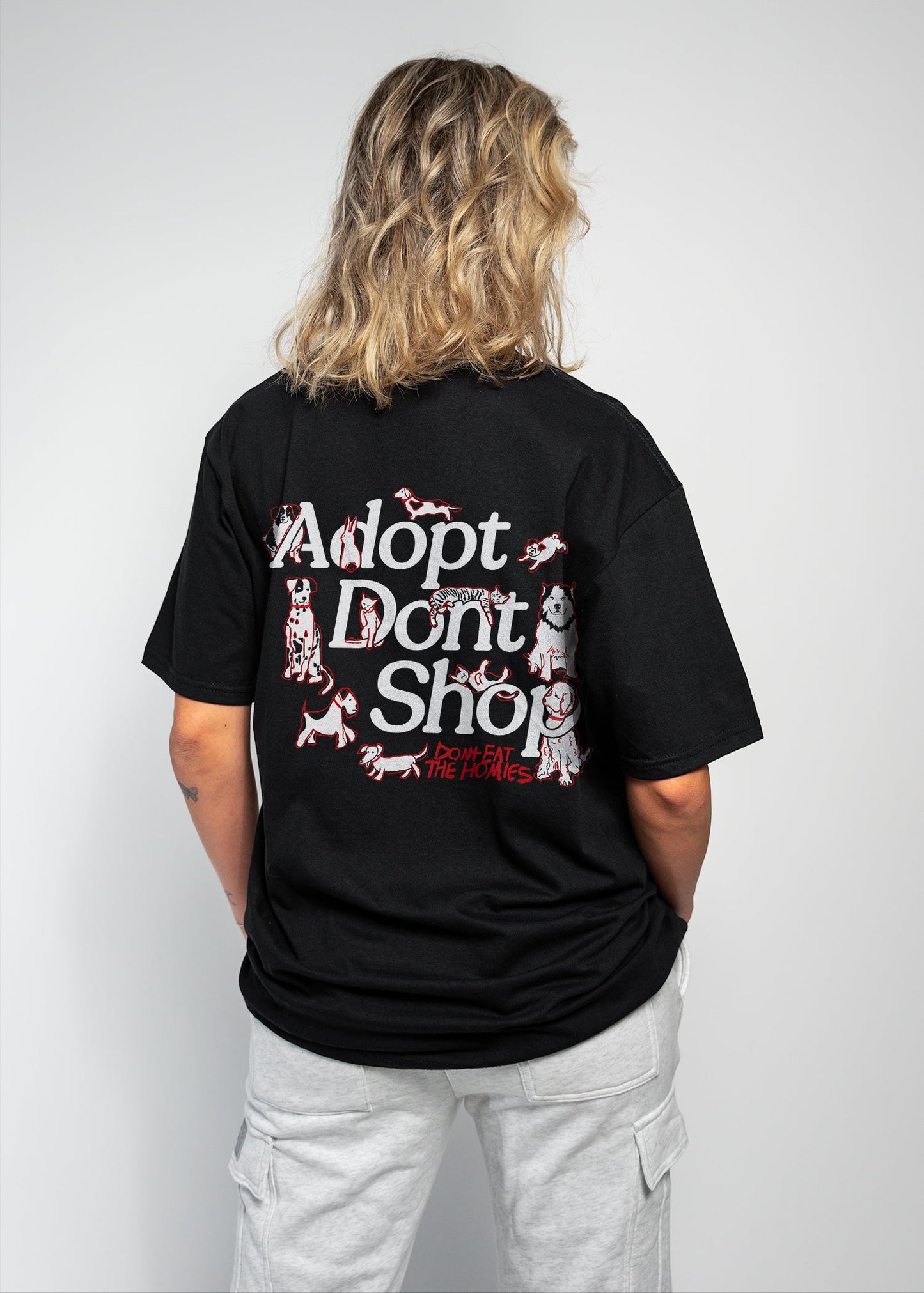 Adopt Dont Shop Tee