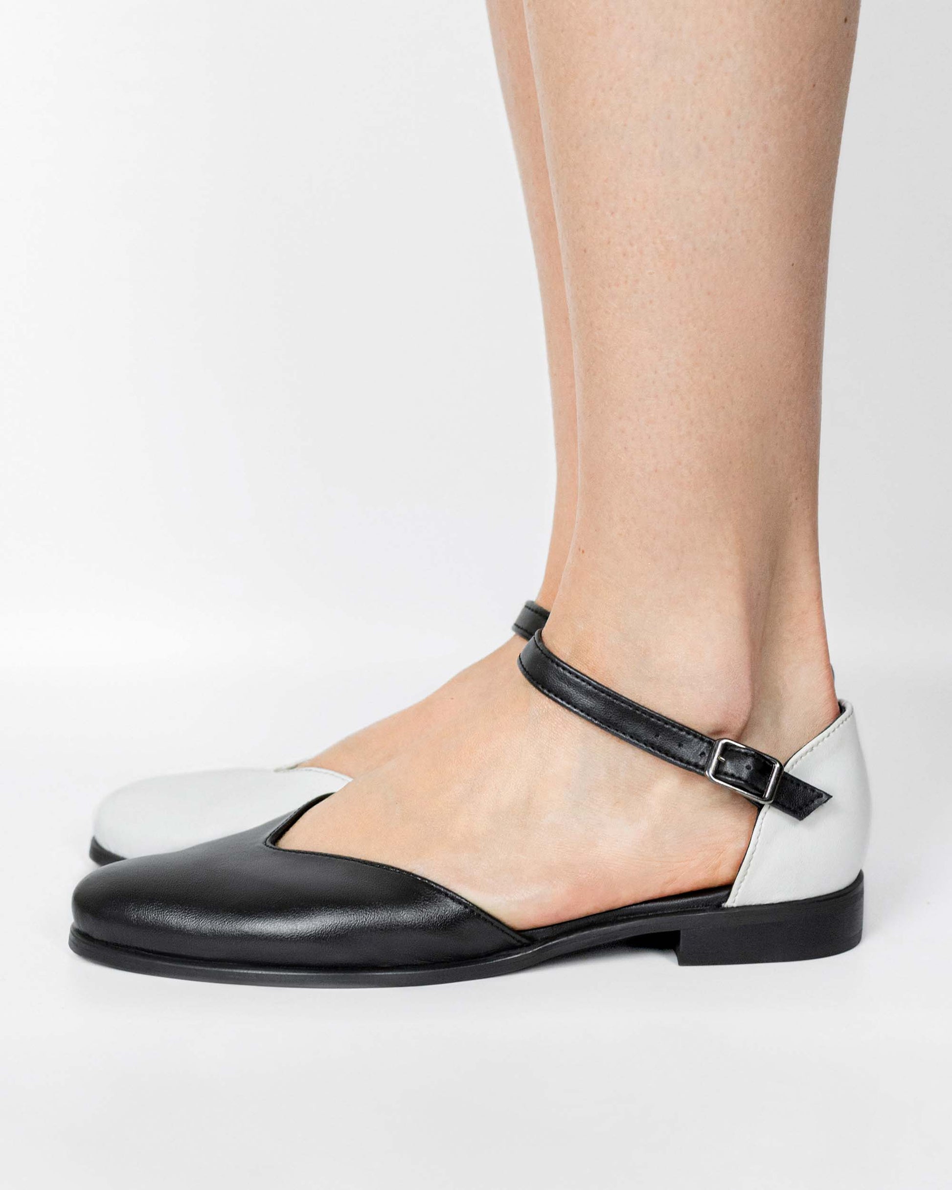 Alexa Pumps cactus leather ballerinas - Vegan America