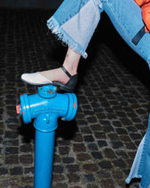 Alexa Pumps cactus leather ballerinas - Vegan America
