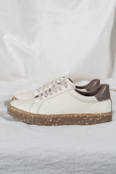 Plant-based DORI sneakers – beige & cappuccino - Vegan America