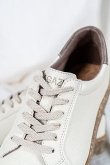 Plant-based DORI sneakers – beige & cappuccino