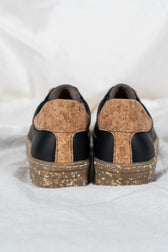 Plant-based DORI sneakers – black & cork - Vegan America