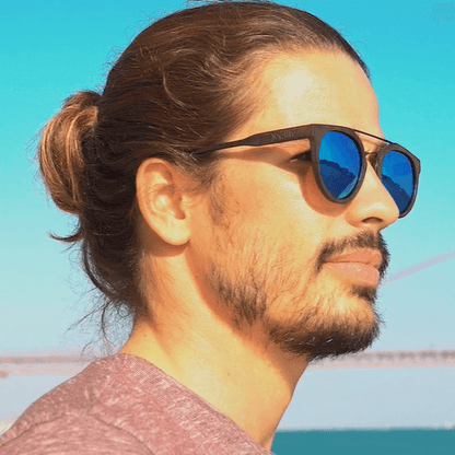 The Shiva - Wooden Sunglasses - Vegan America