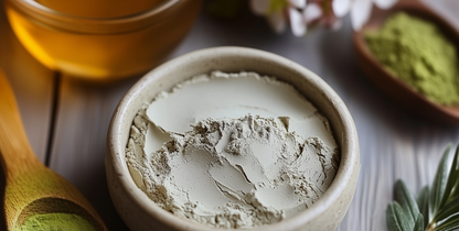 DETOX (VEGAN) Beauty Mask - Draw Out Impurities with Kaolin Clay, Green Tea & Aloe Vera | All-natural skincare gifts for oily skin