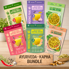 Ayurveda-Kapha Bundle | Energizing and Warming Meals & Broths | 42 Servings