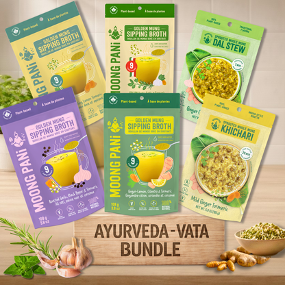 Ayurveda - Pitta Bundle | Cooling and Soothing Meals & Broths | 42 Servings - Vegan America