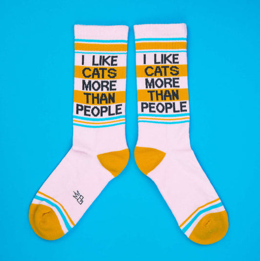 I Like Cats Socks from Gumball Poodle