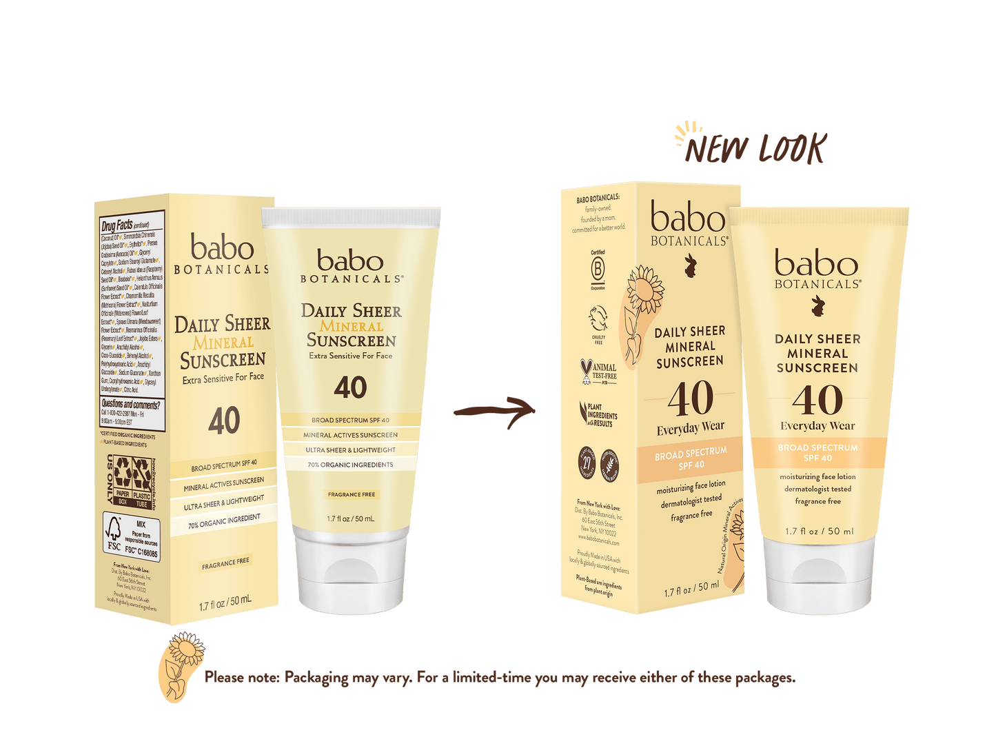 Daily Sheer Mineral Sunscreen Lotion SPF40
