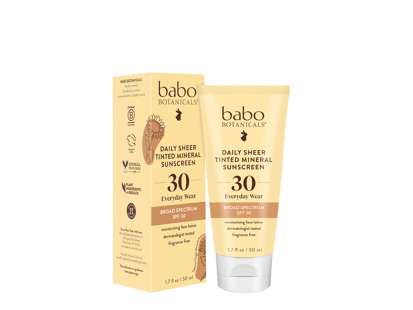 Daily Sheer Tinted Mineral Sunscreen Lotion SPF30