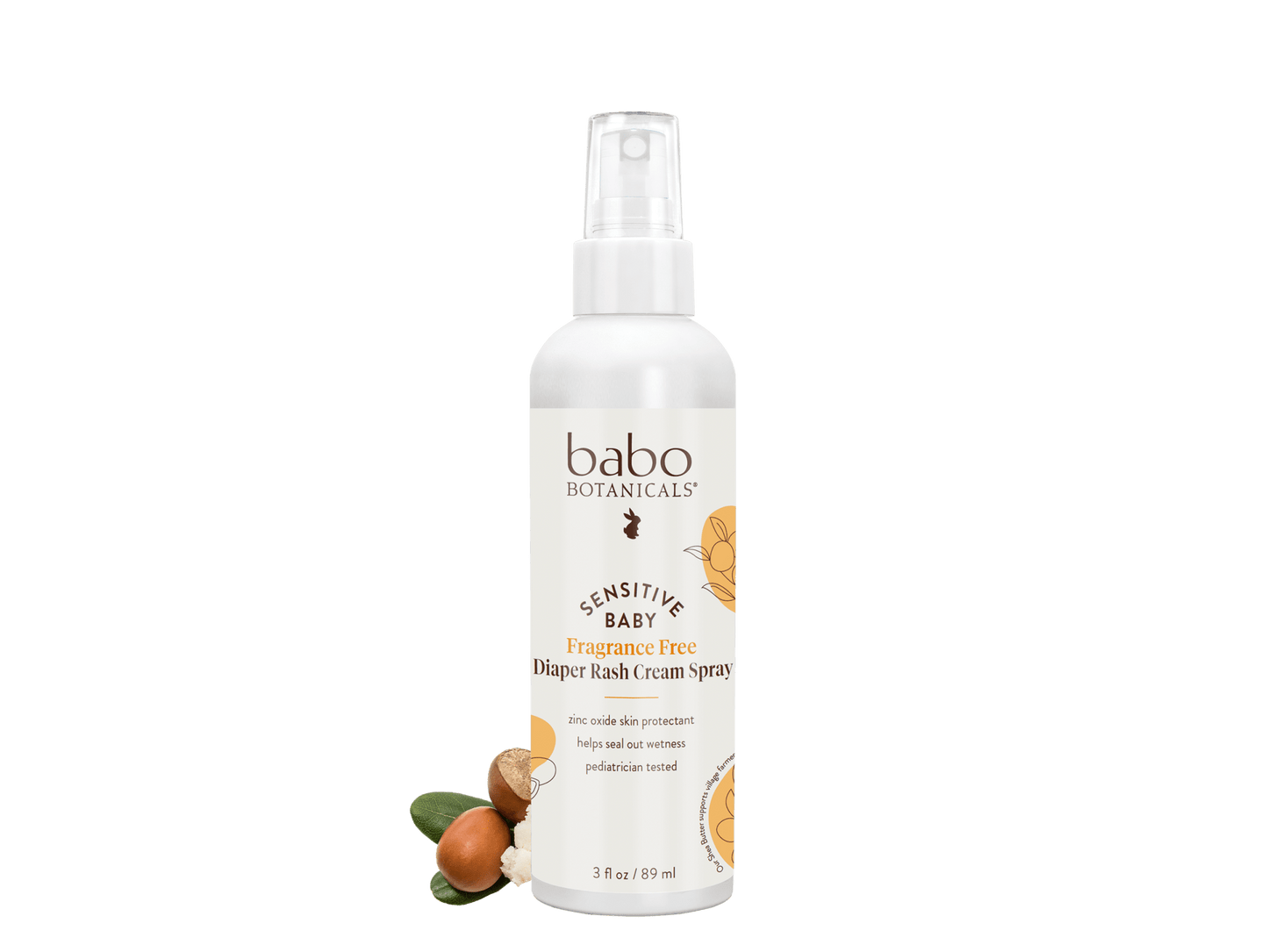Sensitive Baby Zinc Diaper Rash Cream Spray
