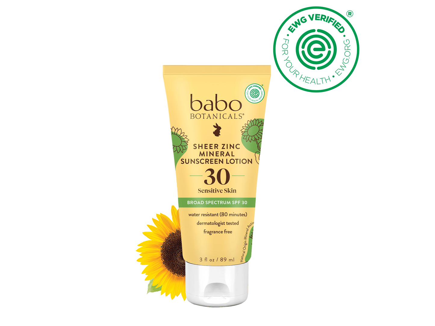 Sheer Zinc Mineral Sunscreen Lotion SPF30