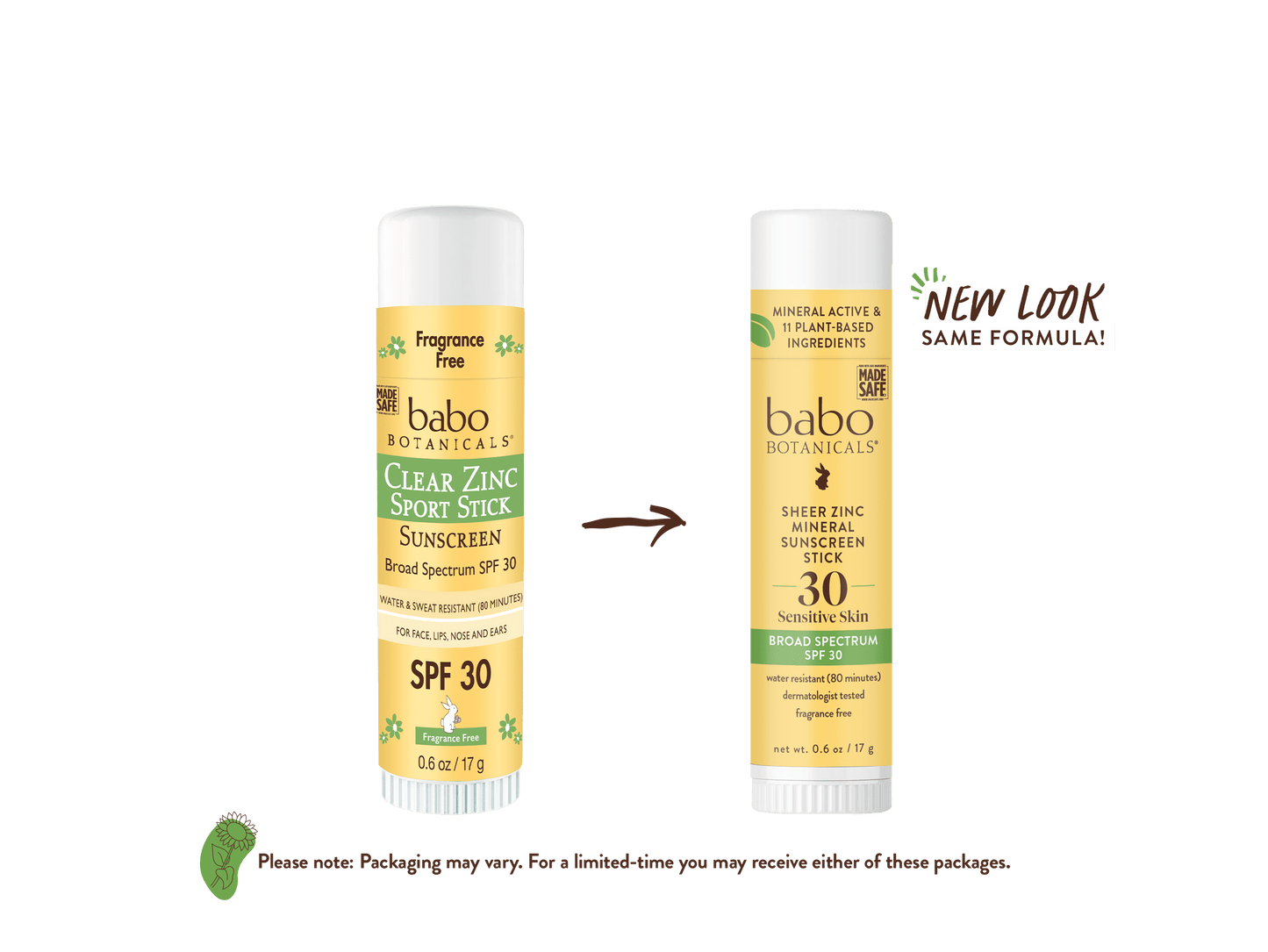 Sheer Zinc Mineral Sunscreen Stick SPF30