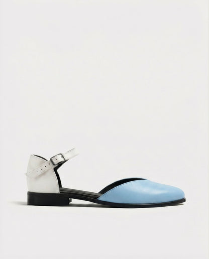 Alexa Pumps Baby Blue, Vegan Cactus Leather (Desserto), Women's