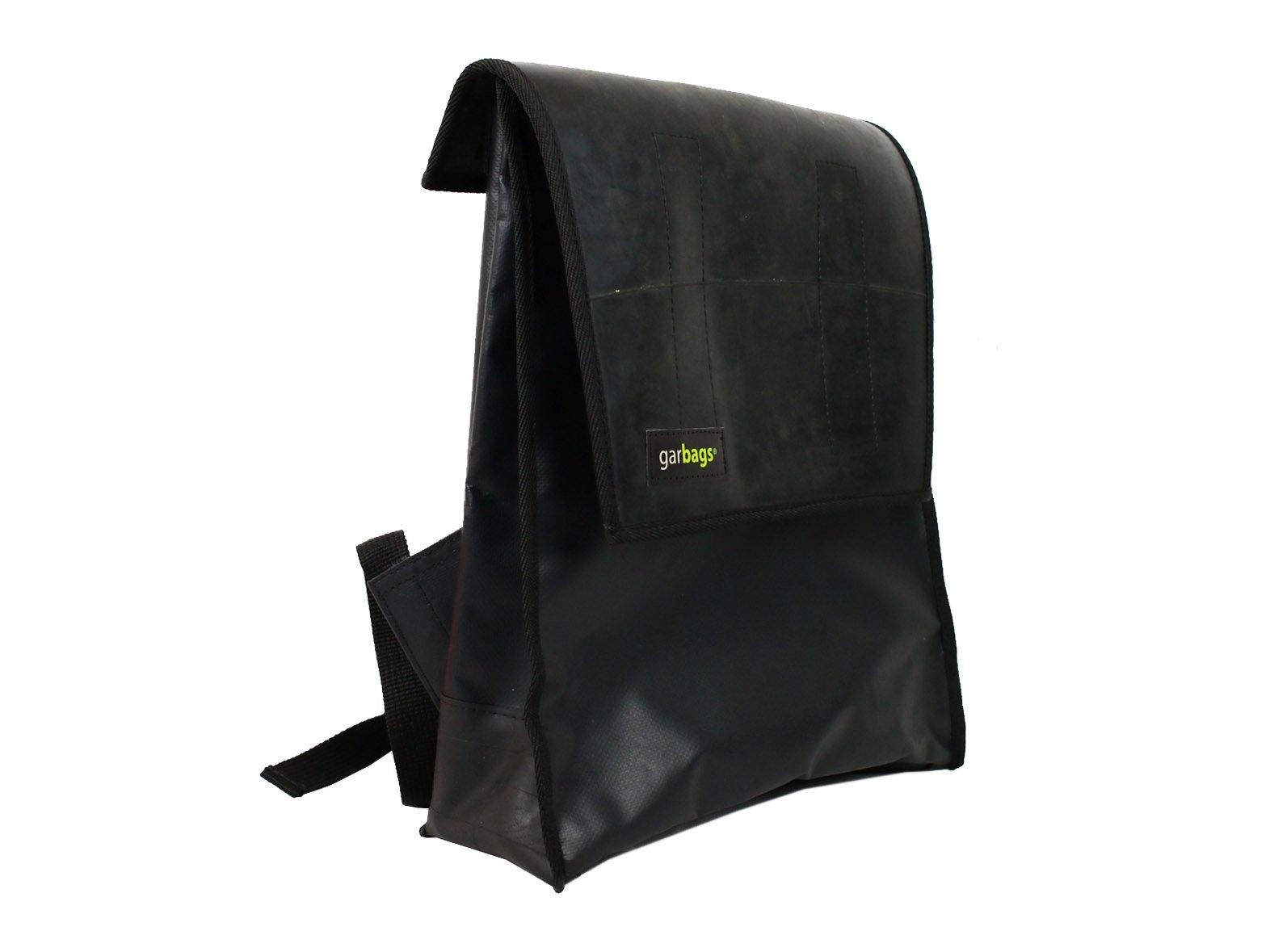 backpack publicity banner & inner tube black - Vegan America