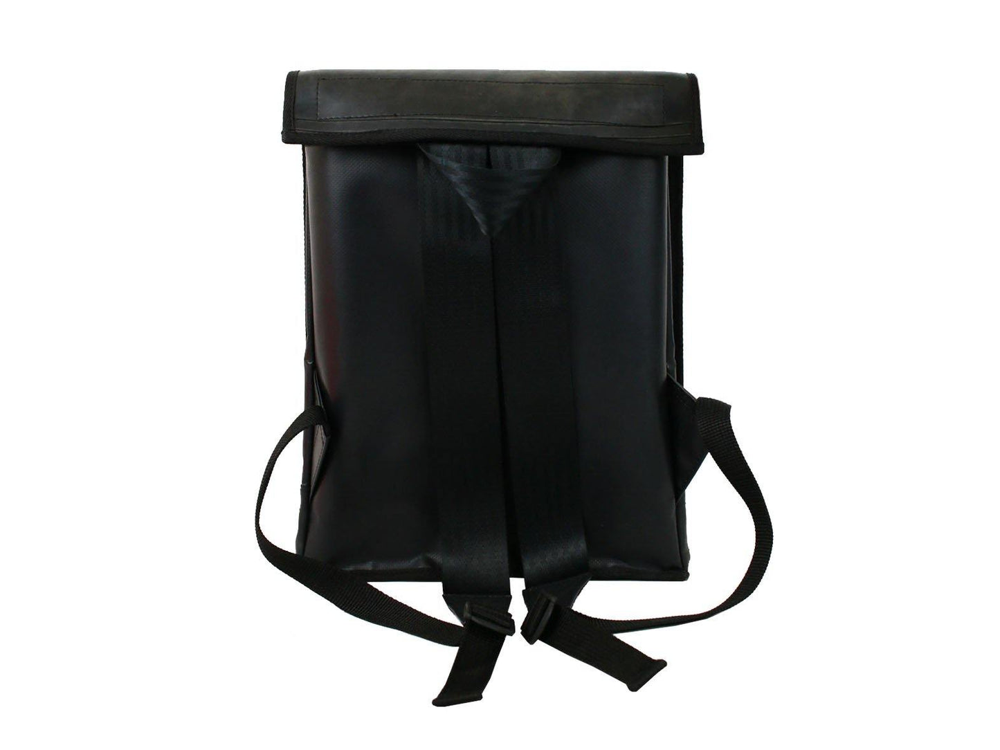 backpack publicity banner & inner tube black - Vegan America