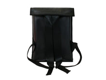 backpack publicity banner & inner tube black - Vegan America