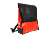 backpack publicity banner & inner tube red - Vegan America