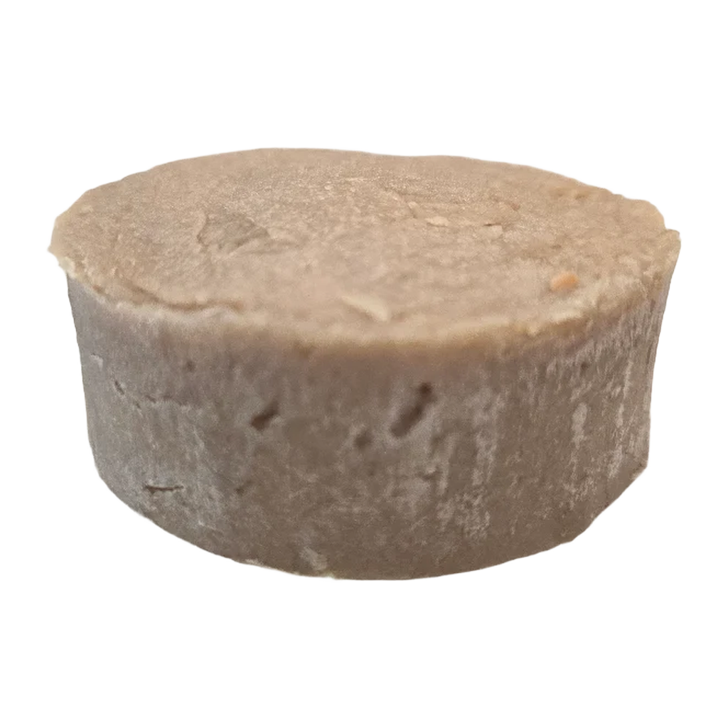 bay rum shaving soap side view