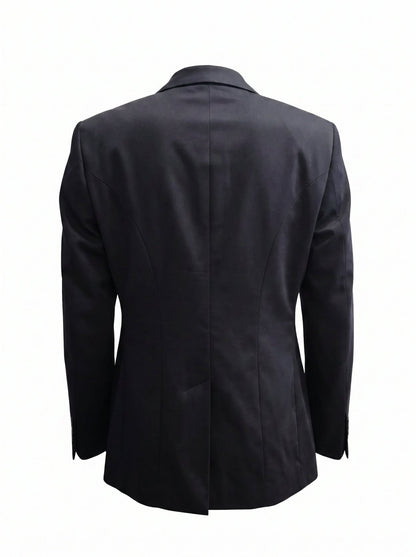 Benedetti Life Double - Breasted Navy Suit - Vegan America