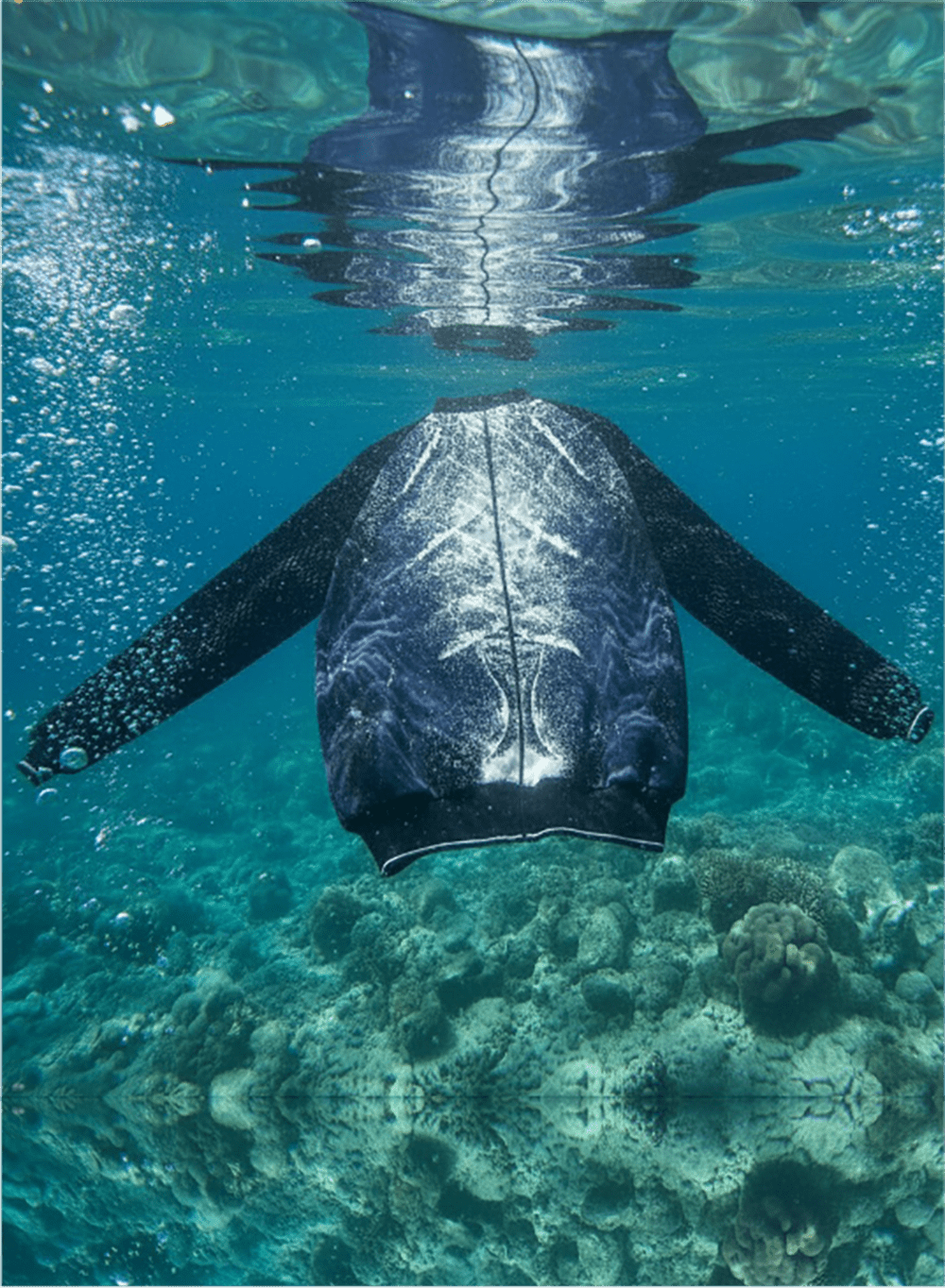 Men’s Eco Oversized Bomber | Whale Limited Edition - Vegan America