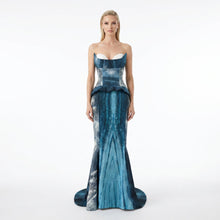 Organic Cotton Whale Gown | Sustainable Couture Dress | Benedetti Life - Vegan America