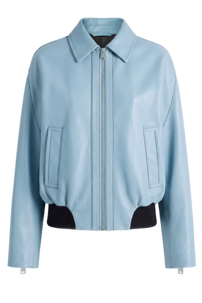 Benedetti Life Olive Leather Jacket