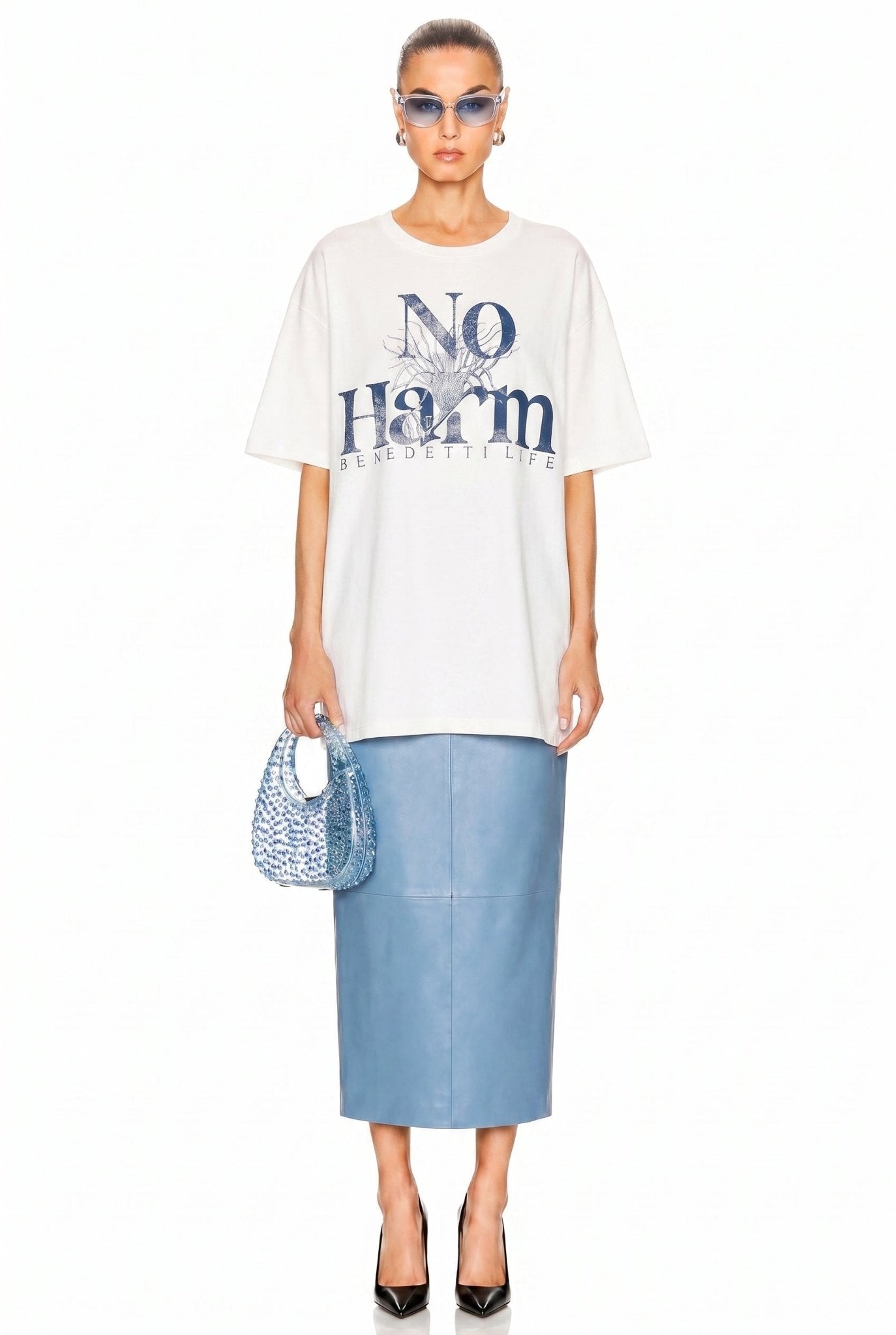 No Harm, Just Charm Oversized UNISEX T-Shirt - Vegan America