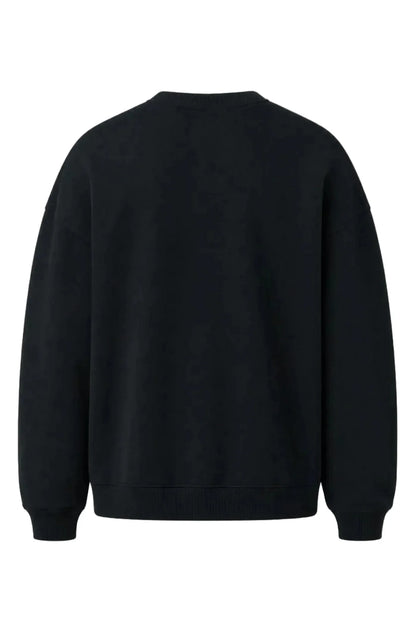 Whale Black Sweatshirt
