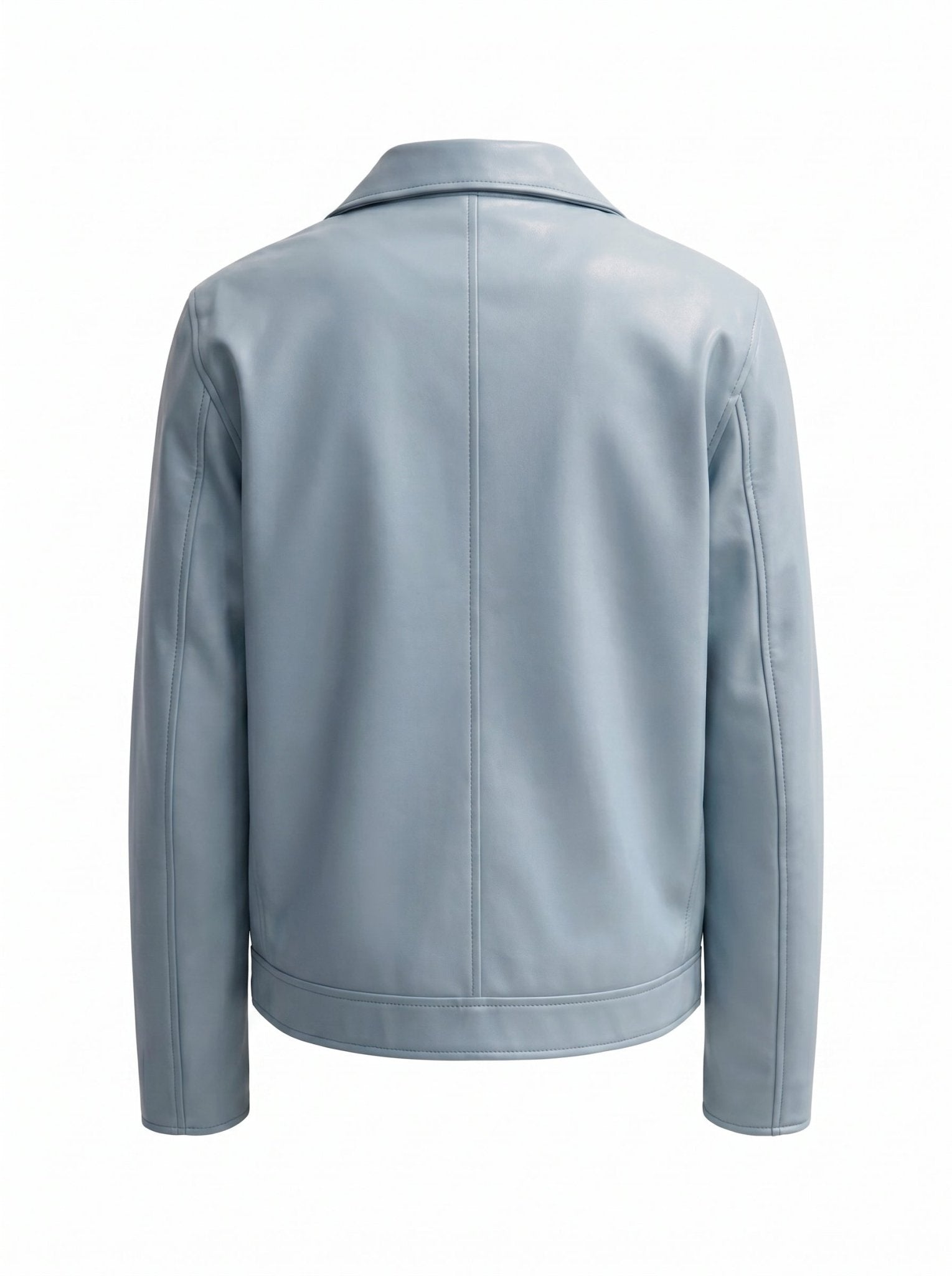 Men’s Olive Leather Jacket - Vegan America