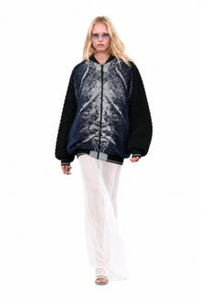 Unisex Eco Oversized Bomber — Whale Limited Edition - Vegan America