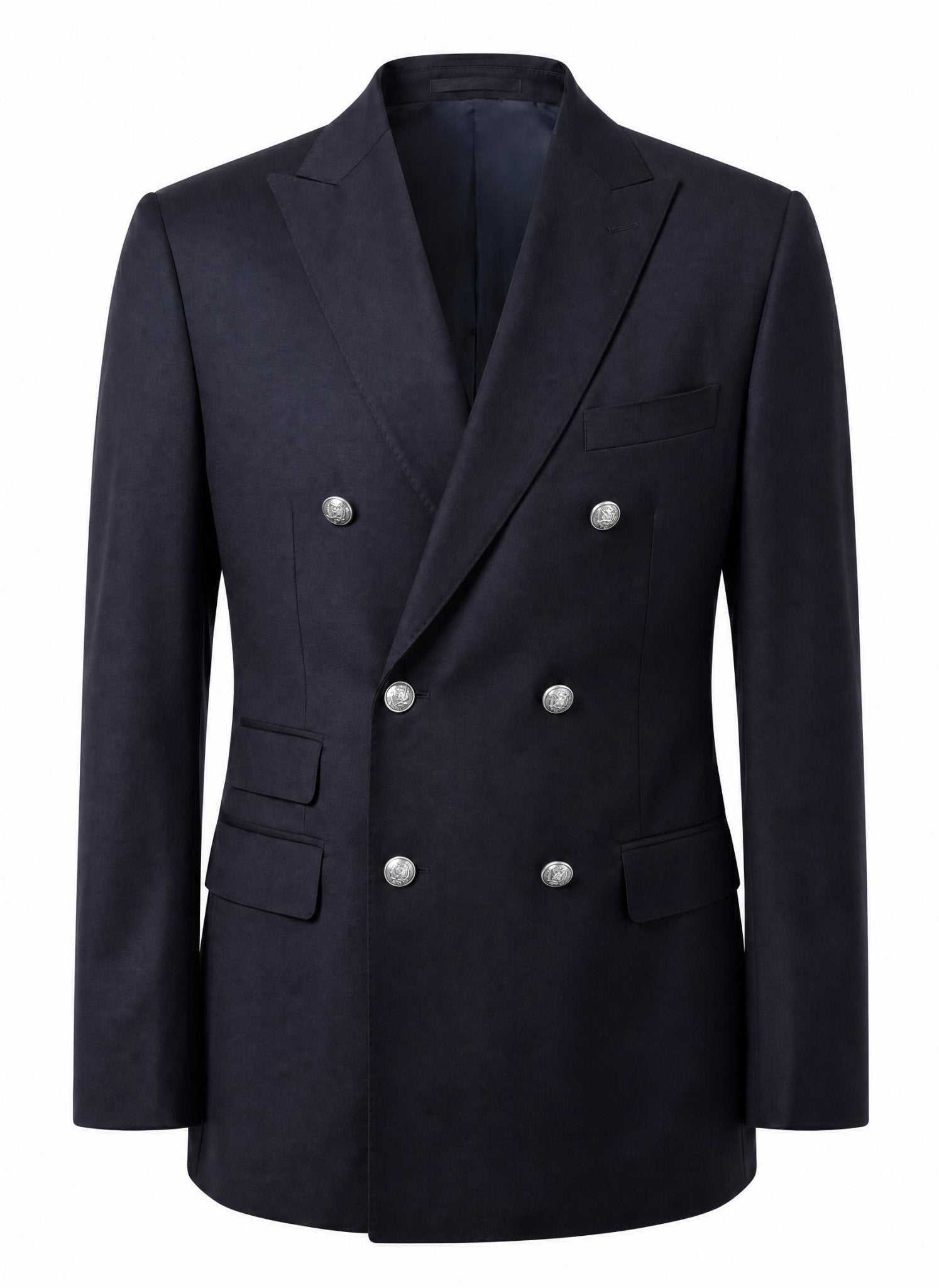 Benedetti Life Double - Breasted Navy Suit - Vegan America