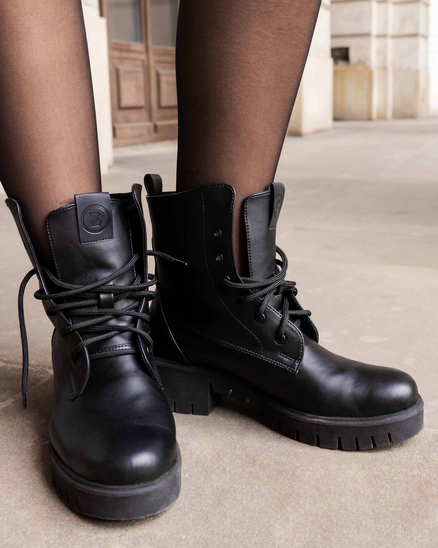 Workers No. 3 Boots made of Vegea® grape leather. - Vegan America
