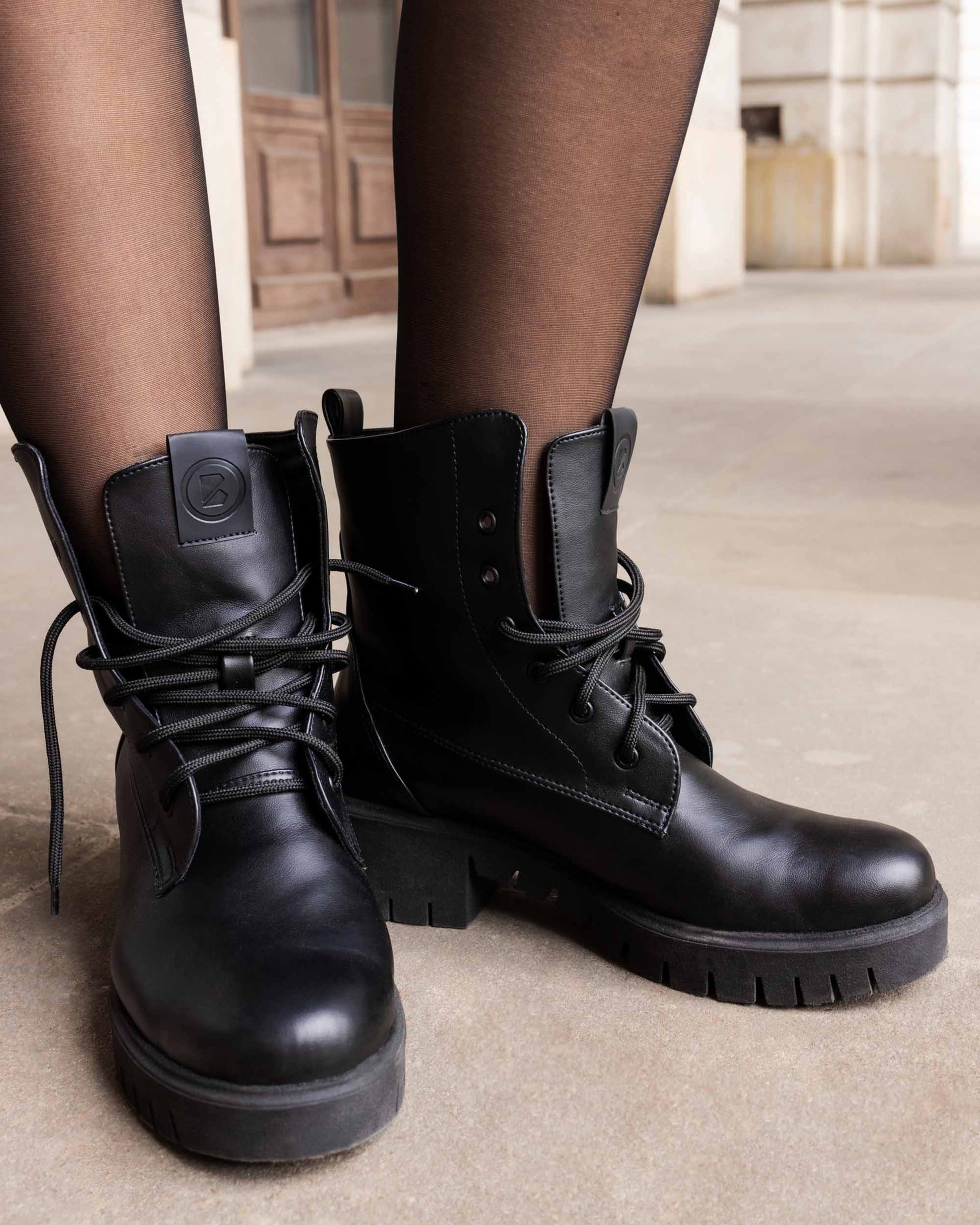 Workers No. 3 Boots made of Vegea® grape leather. - Vegan America