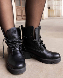 Workers No. 3 Boots made of Vegea® grape leather. - Vegan America