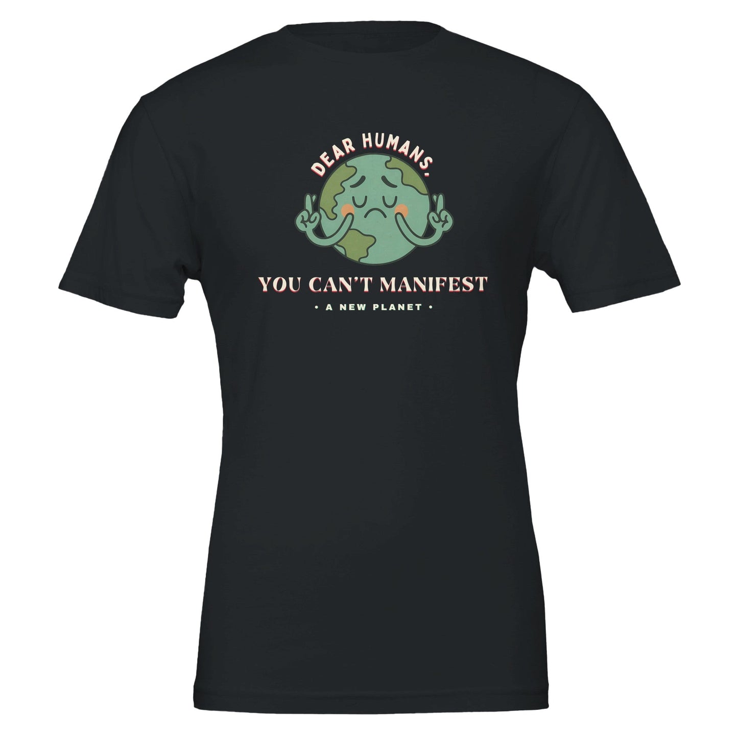 Dear Humans, Premium 100% Cotton Tshirt - Vegan America