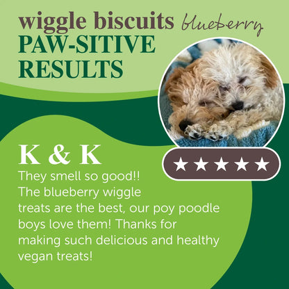wiggle biscuits - blueberry