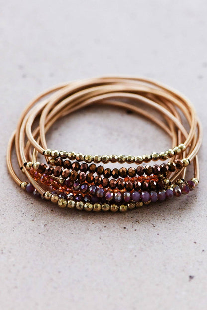 High Vibes Guitar String Bracelet Set - Vegan America