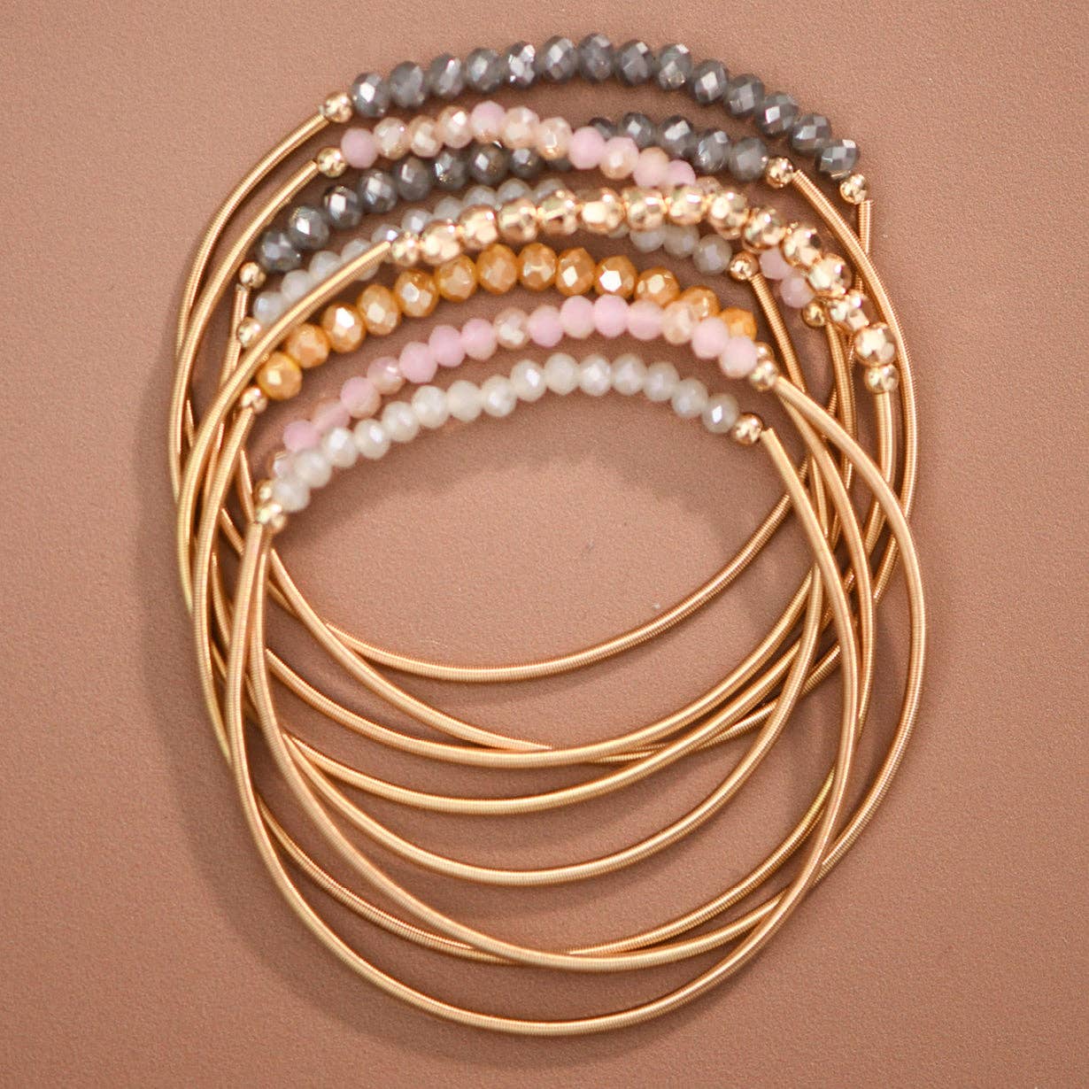 High Vibes Guitar String Bracelet Set - Vegan America