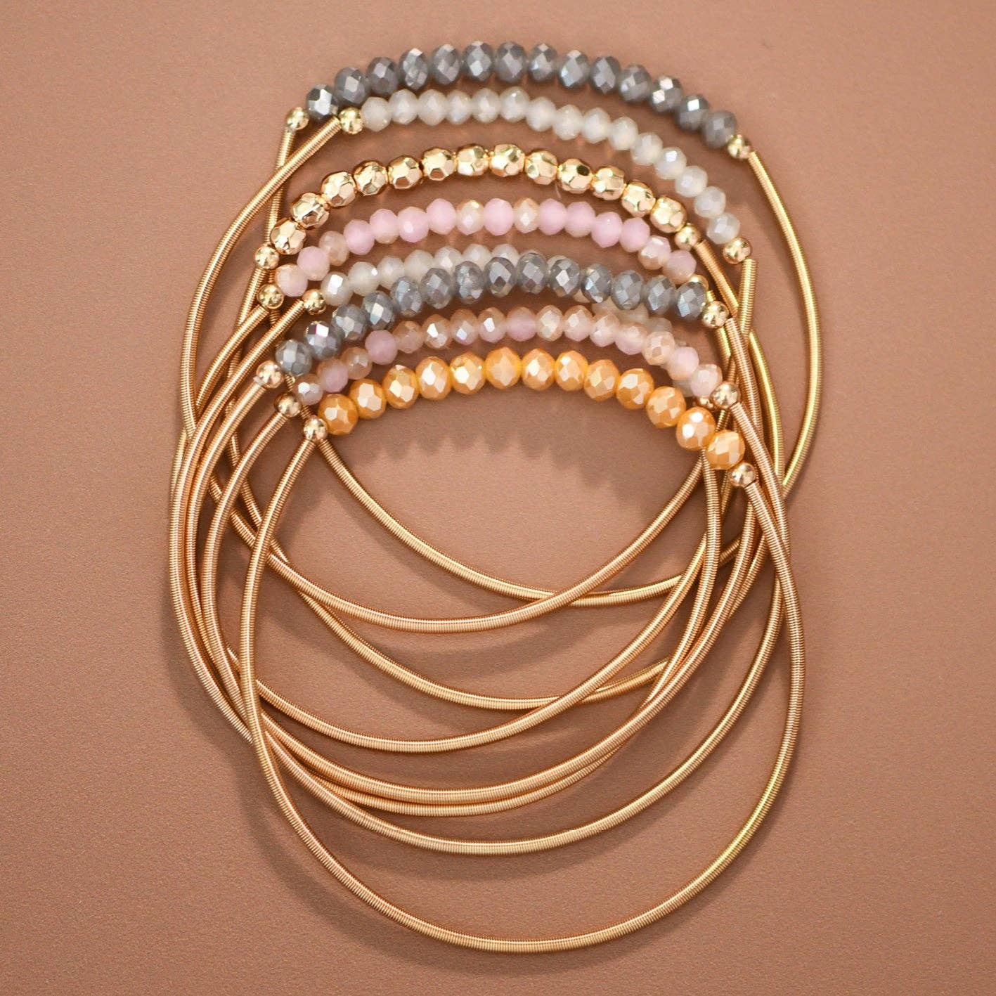 High Vibes Guitar String Bracelet Set - Vegan America