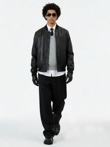 Olive Luxe Men’s Jacket - Vegan America