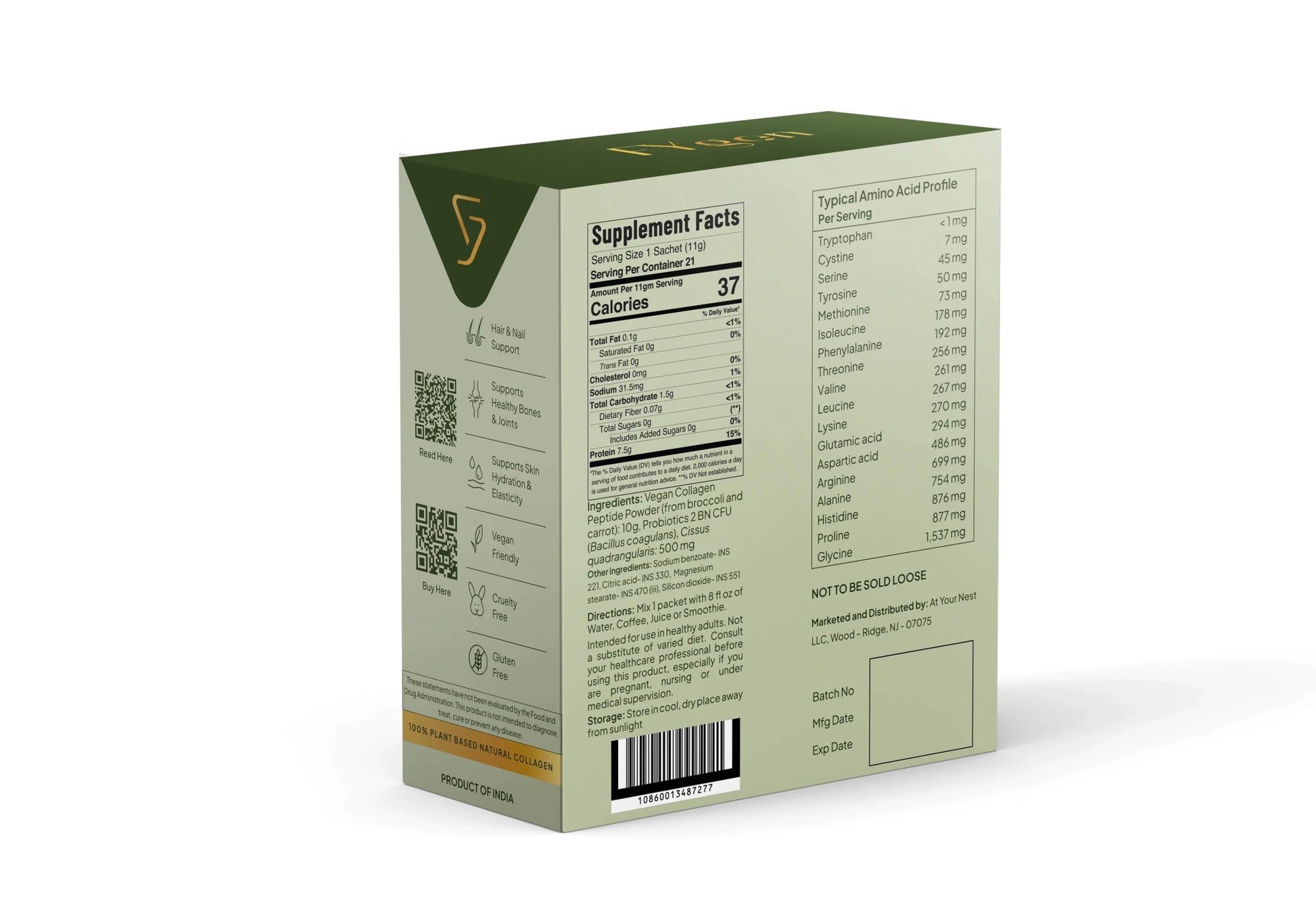 FYgen - Vegan Collagen - Vegan America