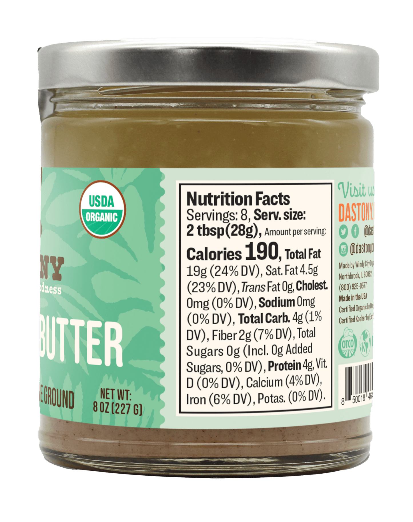 Organic Raw Brazil Nut Butter - Vegan America