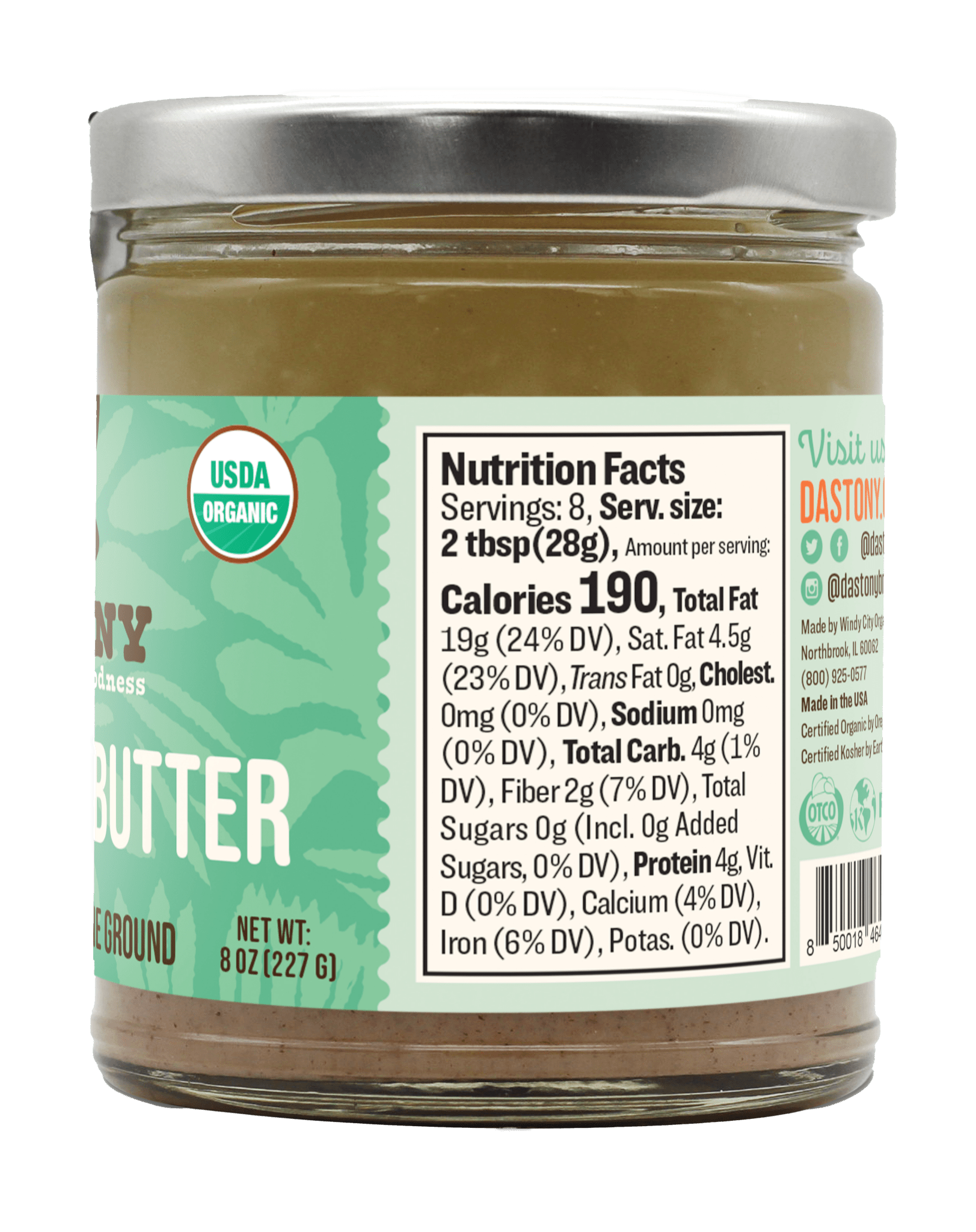 Organic Raw Brazil Nut Butter - Vegan America